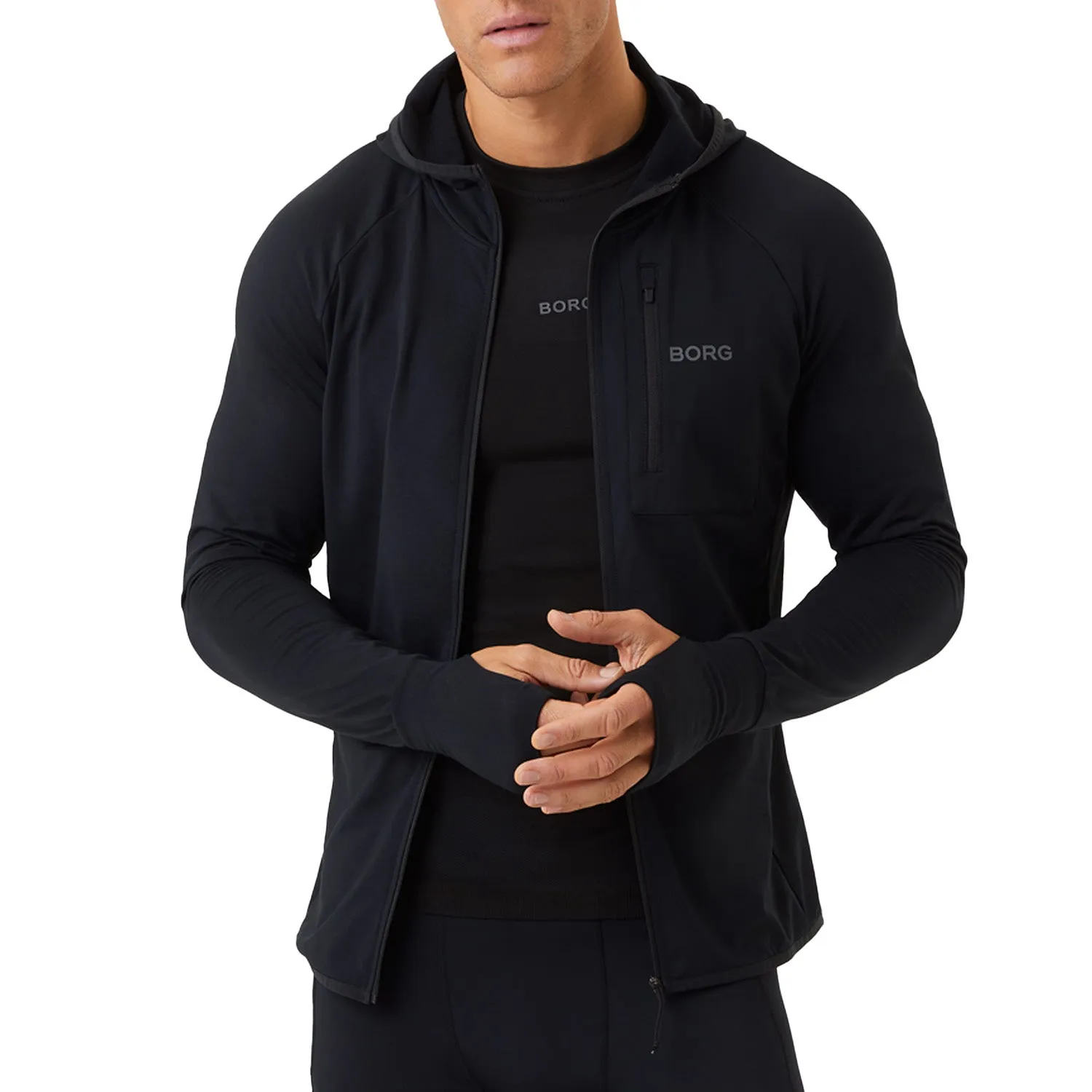 Björn Borg Running Mid Layer Hood