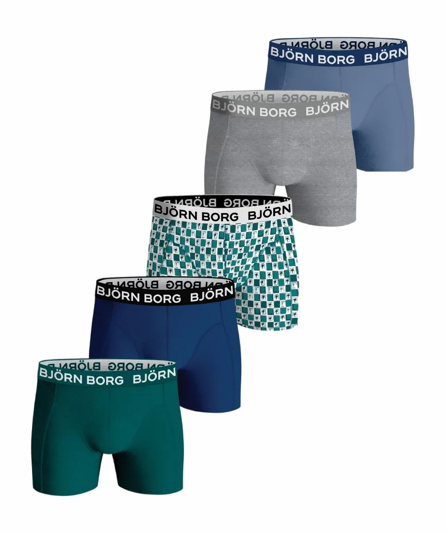BOXERSHORT BJöRN BORG JUNIOR CORE BOXER MULTIPACK 2 (5PACK)