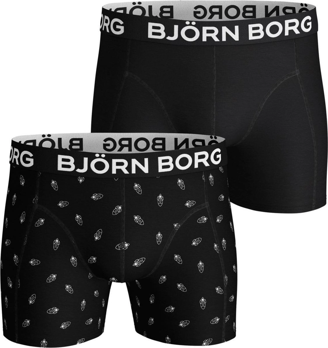 Boxershort Björn Borg Men Core Shorts Sammy Black Beauty (2 pack)