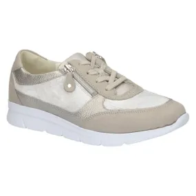 Waldlaufer 661003 K-Jenny Sneaker stein taupe woven