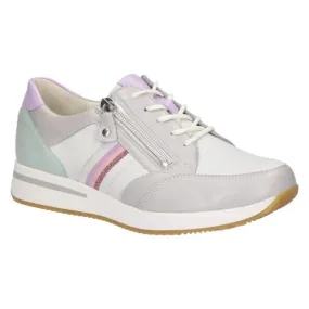 Waldlaufer 935001 H-Agnes Sneaker perla/weiss kombi